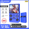 Open Source R36S Retro Handheld Video Game IPS Screen Portable Pocket Video Player R35S 64GB Games