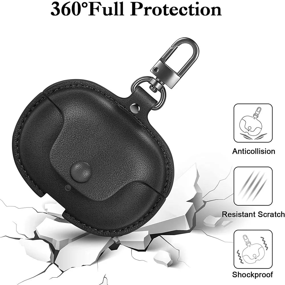 Luxury Leather Anti-shock Protector Cover Headphone Accessories