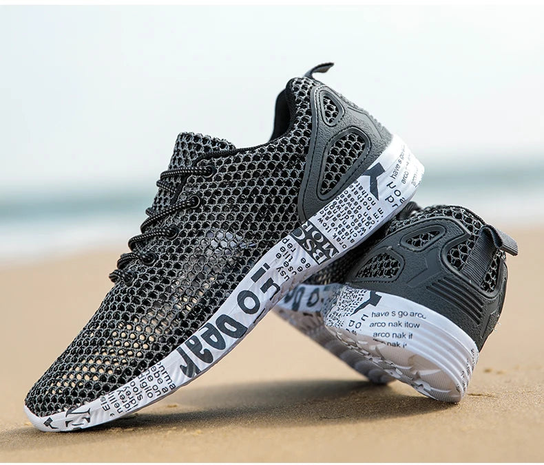 Hight Quality Summer Mens Casual Shoes Aqua Shoes Origin Air Mesh Sneakers Fashion Foam Sport Footwear Beach Shoes Water Shoes