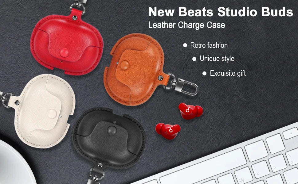 Luxury Leather Anti-shock Protector Cover Headphone Accessories