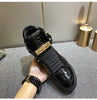 Men Embossed Crocodile High Top Sneakers Lock Lace Red Flats Real Leather Designer Boots Men‘s Casual Shoes