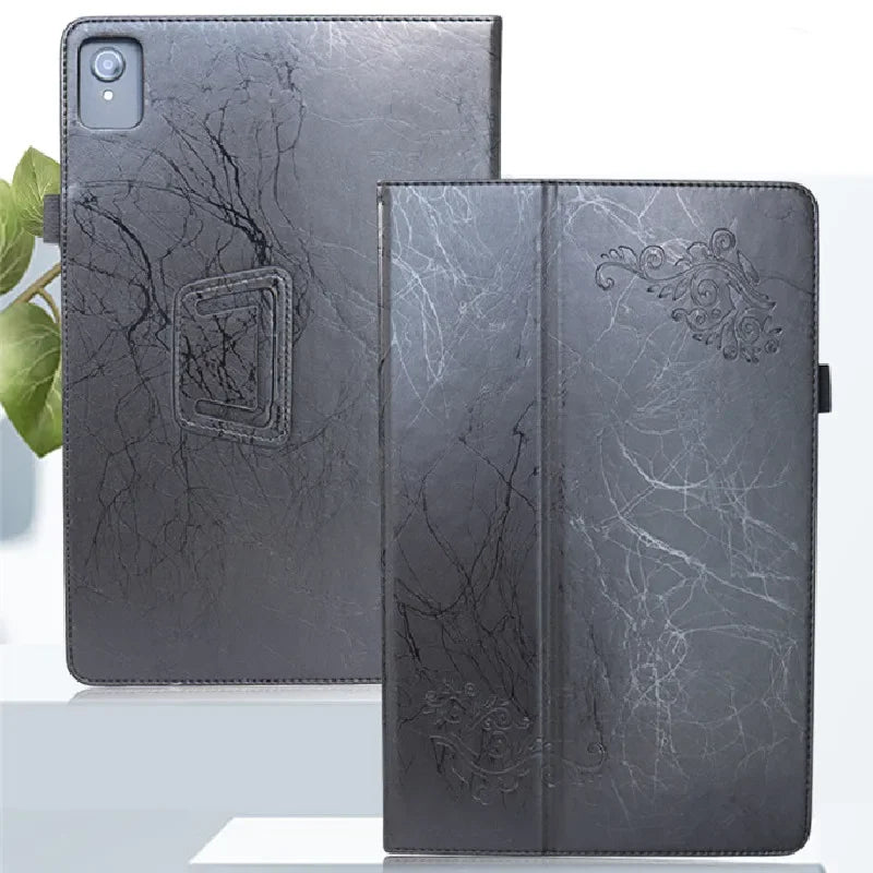 Magnetic Embossed Cover For TCL NXTPAPER 11 Case 10.95" Tablet PC Handheld PU Leather Stand Funda For TCL Tab 11