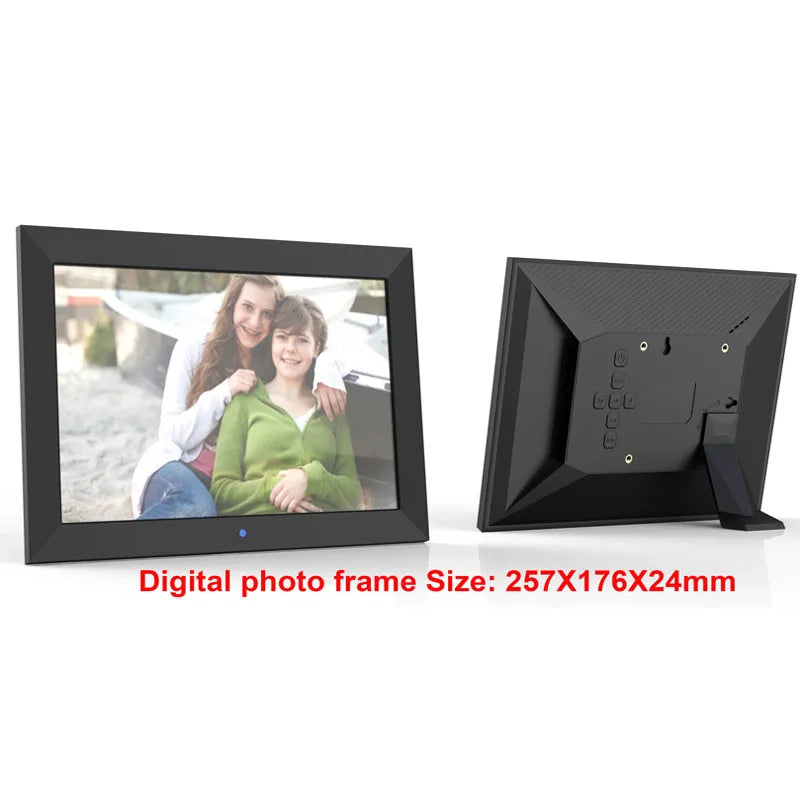 10 inch Screen LED Backlight HD IPS 1280*800 Digital Photo Frame Electronic Album Picture Music Movie Full Function Good Gift