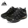 HIKEUP New Non-slip Wear Resistant Men‘s Outdoor Hiking Shoes Breathable Splashproof Climbing Men Sneaker Hunting Mountain Shoes