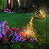 Solar Garden Lights Outdoor Hanging Solar Lantern Watering for Patio Yard Lawn Walkway Decorations Lights Retro LED Solar Lights