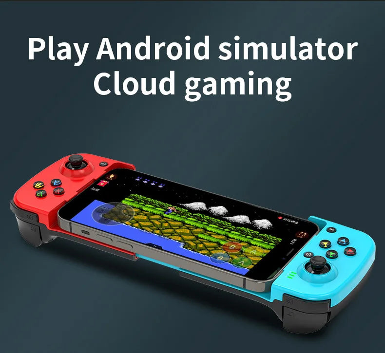 For switch PS4 Android IOS mobile phone can stretch Bluetooth left and right gamepad with vibration mapping continuous wireless