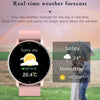 LIGE Waterproof Women Smart Band Watch Real-time Weather Forecast Men Watches Sports Ladies Smart Watch For Xiaomi Android IOS