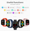 LIGE 2024 New Smart Watch Ladies Full Touch Screen Sports Fitness Watch IP67 Waterproof Bluetooth For Android IOS Smartwatch Men