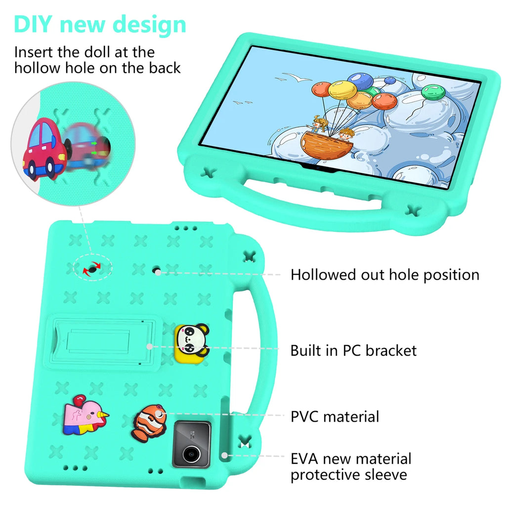 Kids Safe EVA Bear Case For Xiaomi Redmi Pad SE 11 Inch 2023 Handheld Shockproof Tablet  Cover For Redmi Pad SE 11" 2023 #R