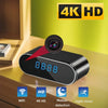 New 4K HD Mini Clock WiFi Camera with Infrared Night Vision, Motion Detection, Remote Viewing, Home Wireless Camera