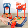 Desktop Board Game Basketball Hoop Finger Shooting Set Mini Machine Party Table Interactive Sport 2 Players Games Ball Toys