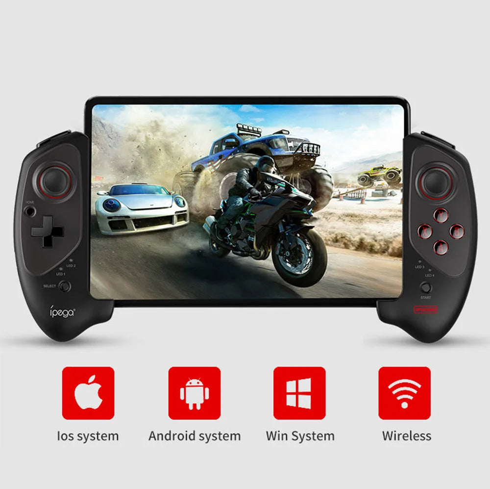 Ipega PG-9083SH Bluetooth Gamepad With Hall Joystick for Android IOS MFI Game TV Box Tablet ipad Stretchable Controller HandHeld