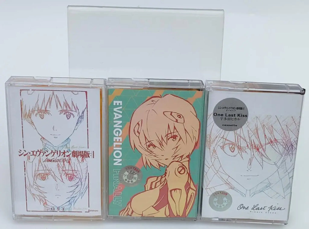 EVA Anime NEON GENESIS EVANGELION Asuka Langley Soryu Music Tape Utada One Last Kiss Cosplay Soundtracks Box Walkman Cassettes