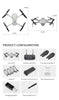 KBDFA 2025 E88 Professional Wide Angle RC Dron HD 4K Camera