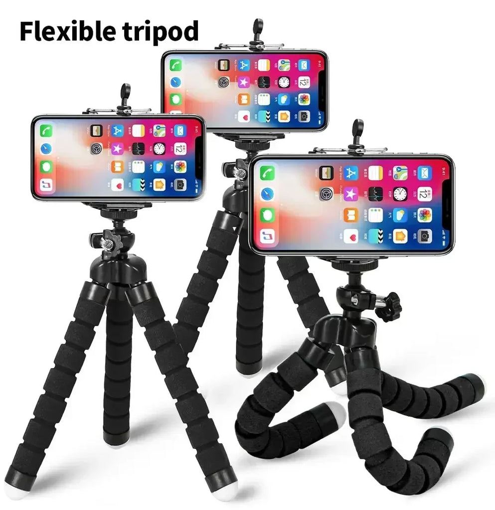 Sponge Tripod Octopus Stand Universal Mobile Phone Sponge Tripod Octopus Sponge Phone Accessories Mobile Phone Stand