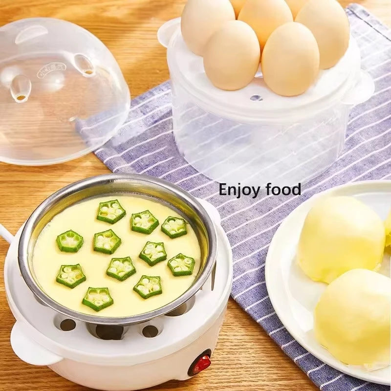 220V Multifunctional Electric Egg Boiler Double Layers Egg Cooker