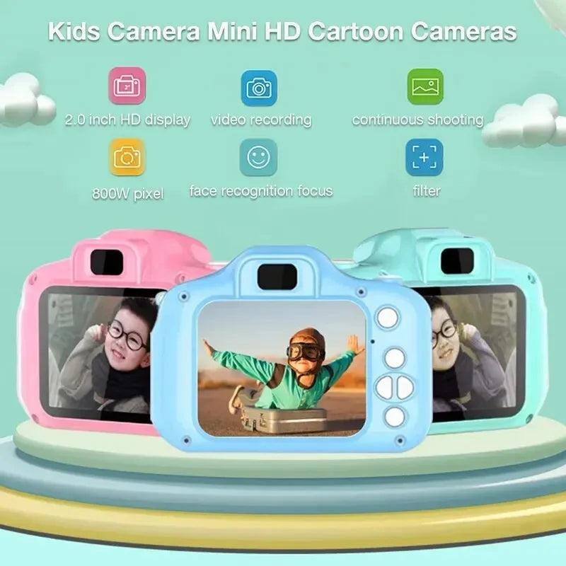 X2 Children Mini Digital Camera Photography Children Birthday Gift Kids Toys for Kids