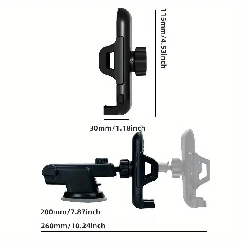 NEW Universal Sucker Car Phone Holder 360° Windshield Car Dashboard Mobile Cell Support Bracket for Smartphones