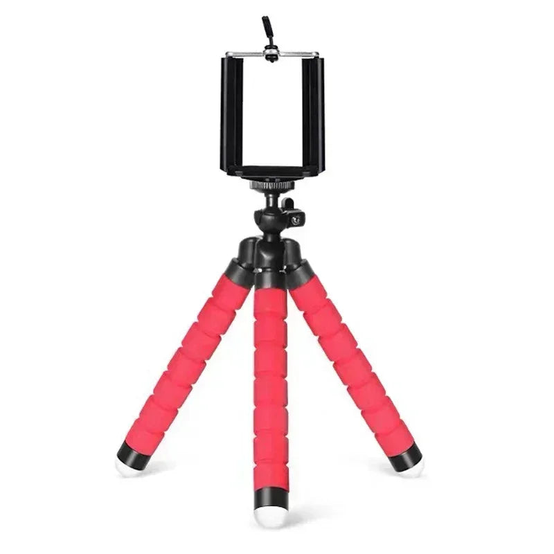 Tripods Tripod For Phone Mobile Camera Holder Clip Smartphone Monopod Tripe Stand Octopus Mini Tripod Stativ Camera Holder Stand