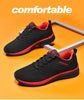 Men Running Walking Knit Shoes Fashion Casual Men Sneakers Breathable Sport Athletic Gym Lightweight Running Shoes