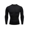 Fitness Clothing Men's Long Sleeve Running Basketball Training Basecoat T-shirt Tight Fit High Elastic Fast Dry Compression