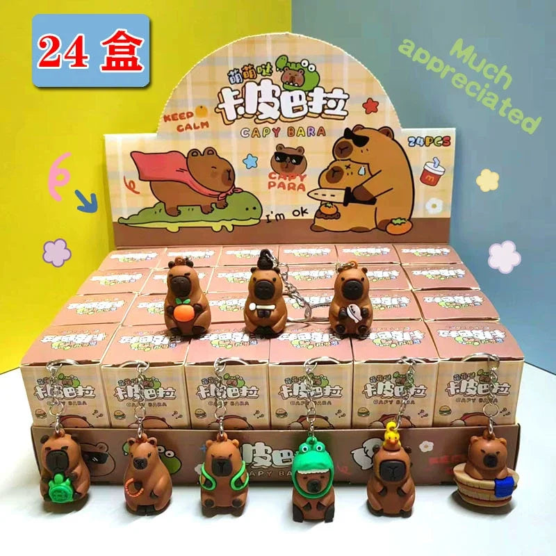 Kapibala Cave Music Blind Box Mysterious Box 24 Hole Stall Artifact Poke Music Disassembly School Childrens Gift Surprise Party