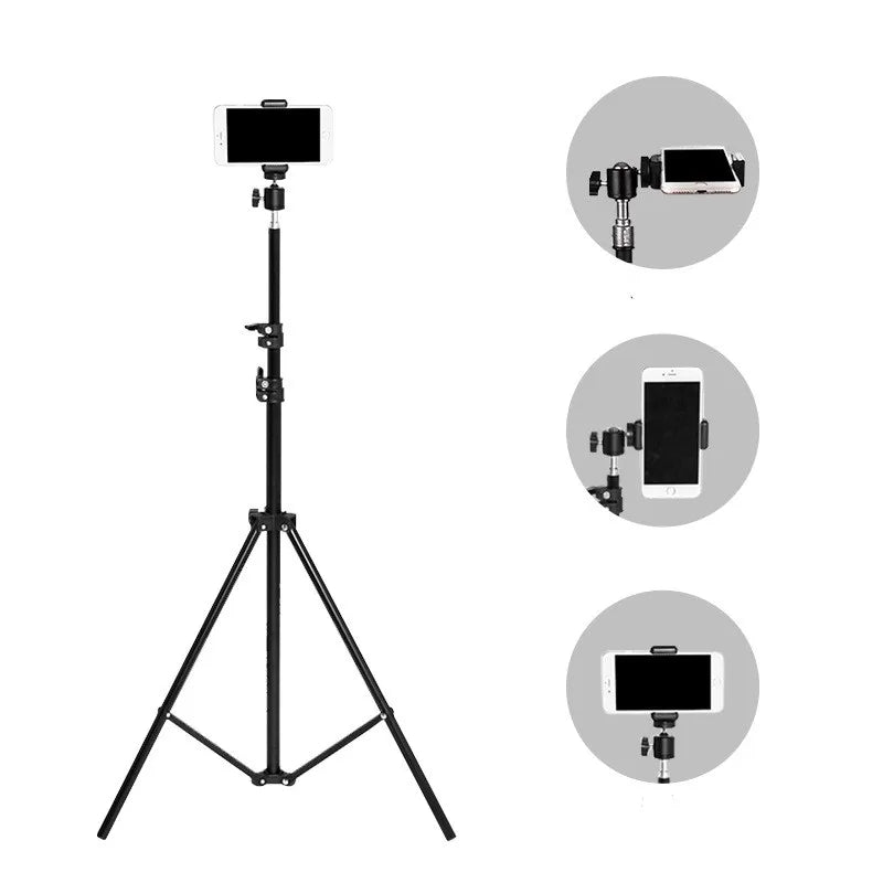 Mobile phone live support photo tripod multi-functional video recording selfie landing tripod