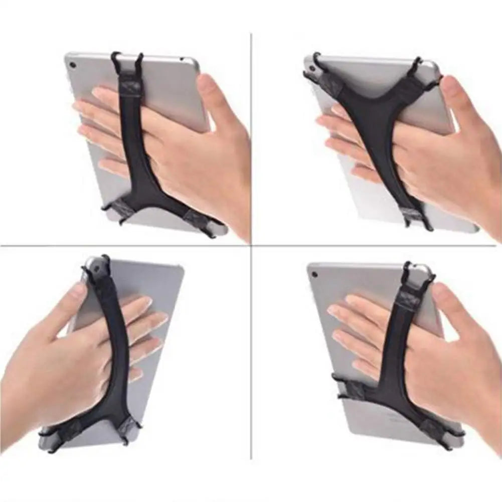 Universal Tablet Strap Hand-Held Tablet Holder Non-Slip Finger Grip Strap Tablet Holder Suitable For 9-10 Inch Tablet Sticker