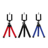 Sponge Octopus Tripod Universal Lazy Mobile Phone Holder Portable Camera Tripod plus Mobile Phone Clip for iphone 15 ipad xiaomi