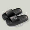 Women Casual Slippers Summer Cute Bear Cool Bathroom Anti-slip Slides Air Cushion Lightness Soft Sole Men Flat Shoes Couple