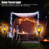 4/2/1Pcs Solar Flame Lights Torch Flickering Light Waterproof Garden Decoration Outdoor Lawn Tiki Led Path Yard Patio Floor Lamp