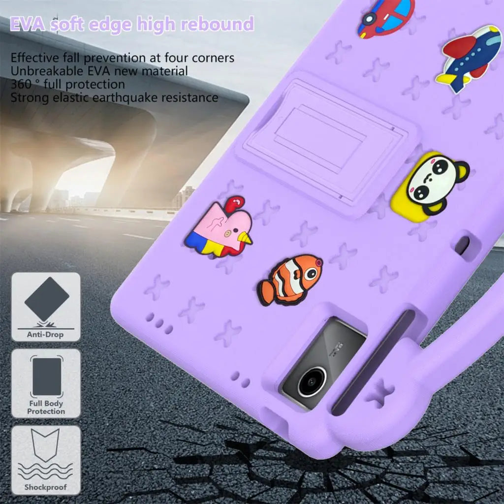 Kids Safe EVA Bear Case For Xiaomi Redmi Pad SE 11 Inch 2023 Handheld Shockproof Tablet  Cover For Redmi Pad SE 11" 2023 #R