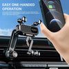 Newest Gravity Car Phone Holder Air Vent Clip Navigation Stand 360-Degree Rotation Air Outlet Smartphone Support for 4.7-7 Inch