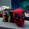 Dc Heroes Deadpool Headset Mask With Music Luminous Ring Remote Control Batman Dress Up Horror Mischievous Mask Gifts Set  ﻿ ﻿ ﻿