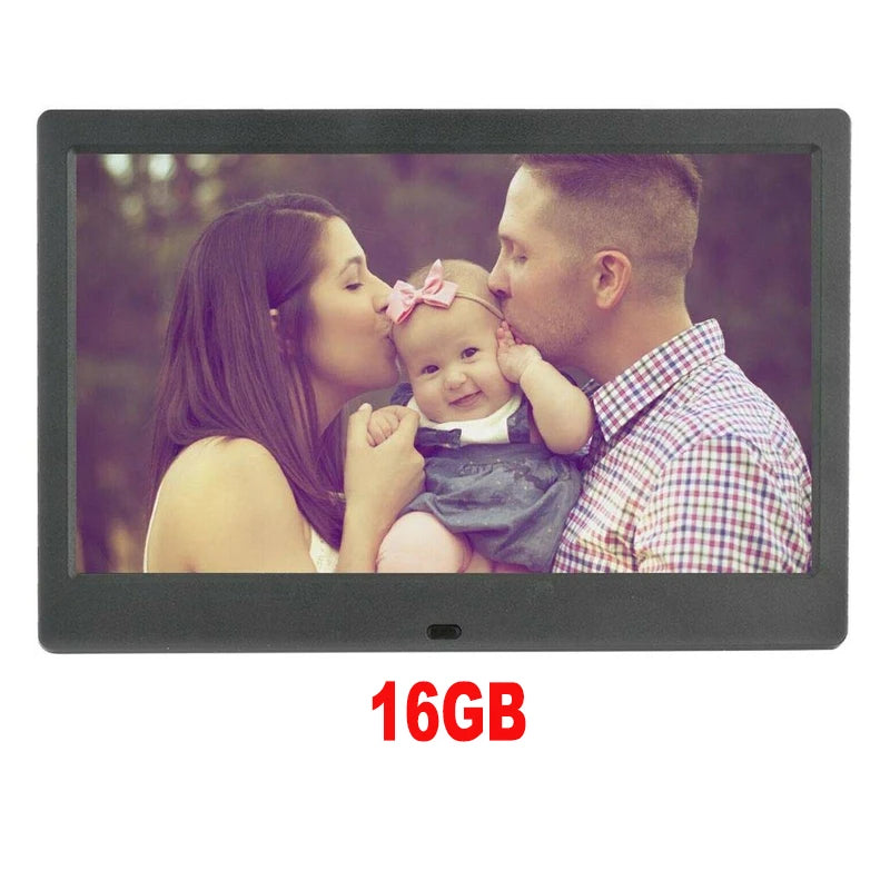 10 inch Screen LED Backlight HD IPS 1280*800 Digital Photo Frame Electronic Album Picture Music Movie Full Function Good Gift