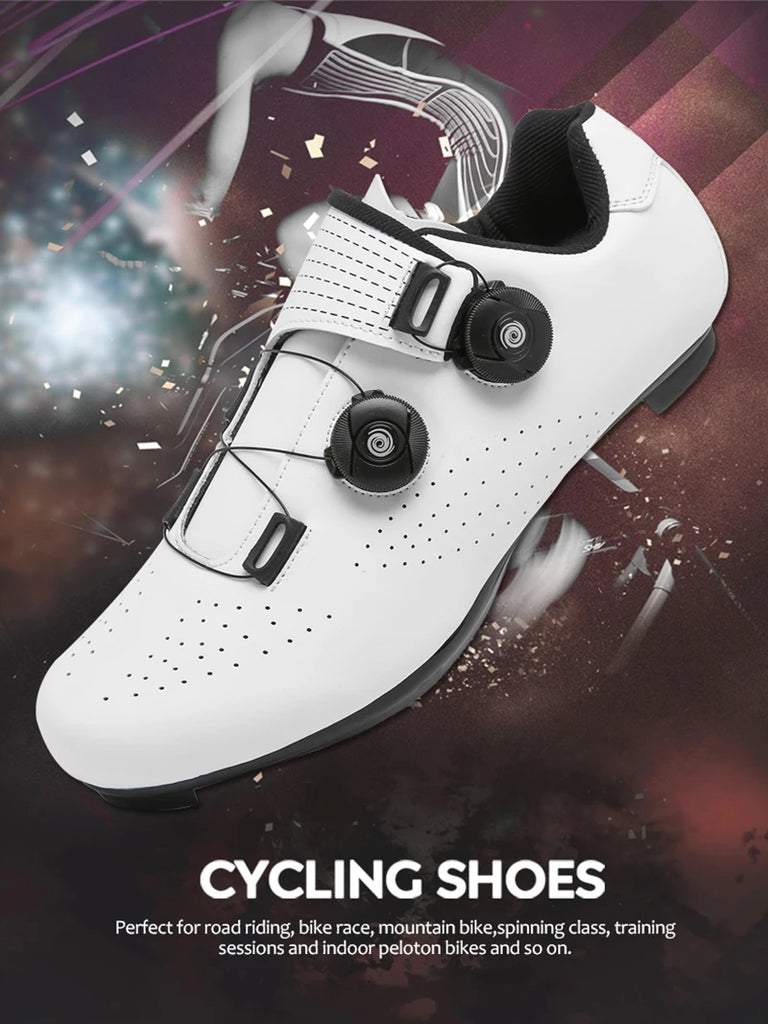 Athletic Cycling Shoes MTB Men Self-locking Cleats Road Bike Shoes Racing Speed Sneakers Outdoor Spd Mountain Biking Footwear