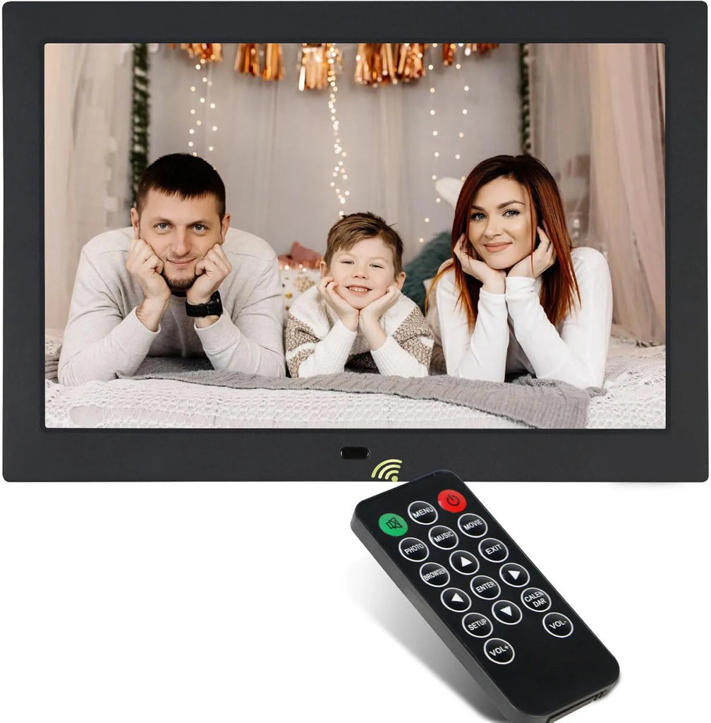 10 inch Screen LED Backlight HD IPS 1280*800 Digital Photo Frame Electronic Album Picture Music Movie Full Function Good Gift