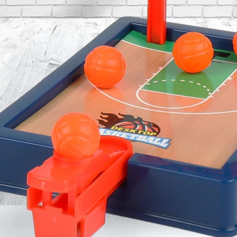 Desktop Board Game Basketball Hoop Finger Shooting Set Mini Machine Party Table Interactive Sport 2 Players Games Ball Toys