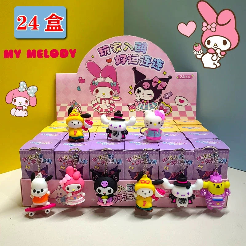 Kapibala Cave Music Blind Box Mysterious Box 24 Hole Stall Artifact Poke Music Disassembly School Childrens Gift Surprise Party