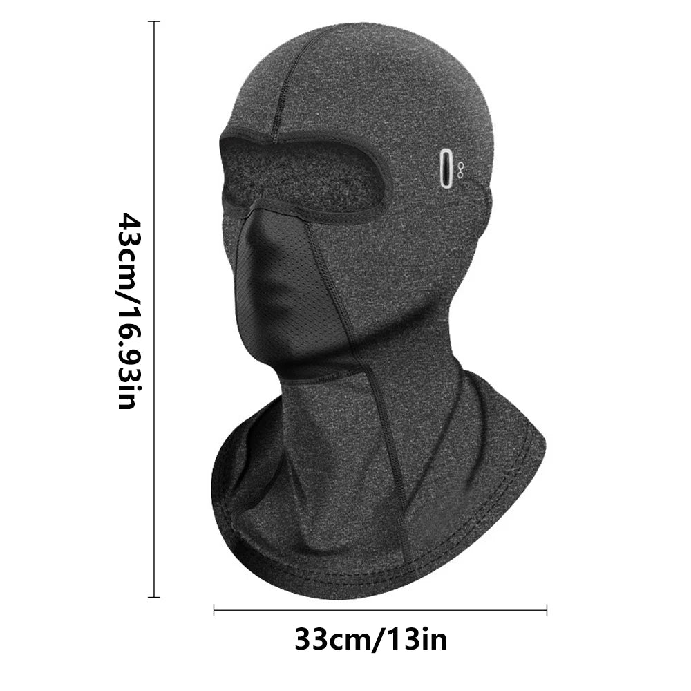 New Fashion Warm Cap Winter Men Women Hat Waterproof Thermal Polar Fleece Balaclava Hat Hooded Neck Warmer Hiking Cycling Cap