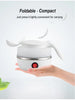 Foldable And Portable Teapot Water Heater 600ML Household Travel Electric Water Kettle