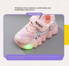 Cute Hello Kitty Casual Shoes for Baby Girl Children Led Light Sneakers Kids Shoes Toddler Walking Shoes Kids Anti-slip Shoes