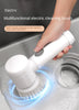 Kitchen and Bathroom - Wireless Handheld Power Scrubber for Dishes, Pots, and Pans