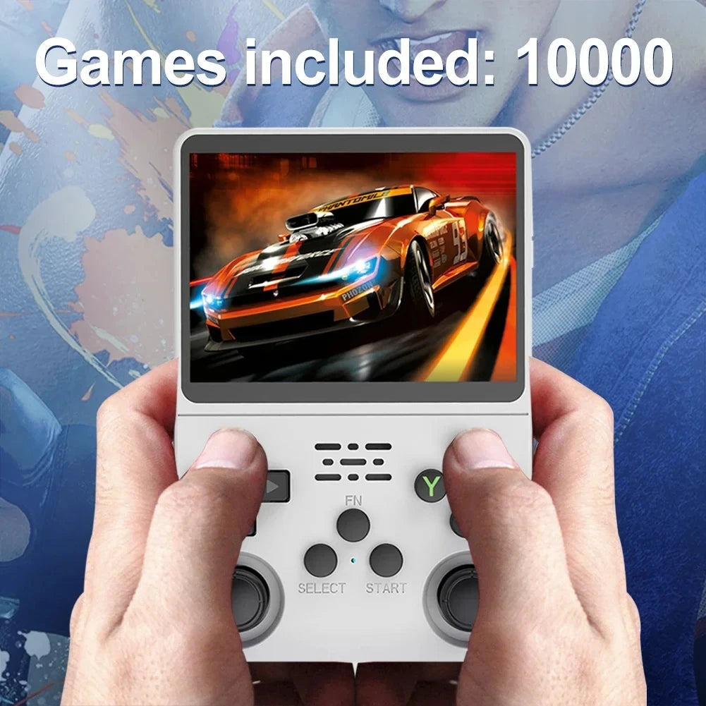 R36S Retro Handheld Video Game IPS Screen Mini Portable Handheld Video Player 64GB 15000 Games