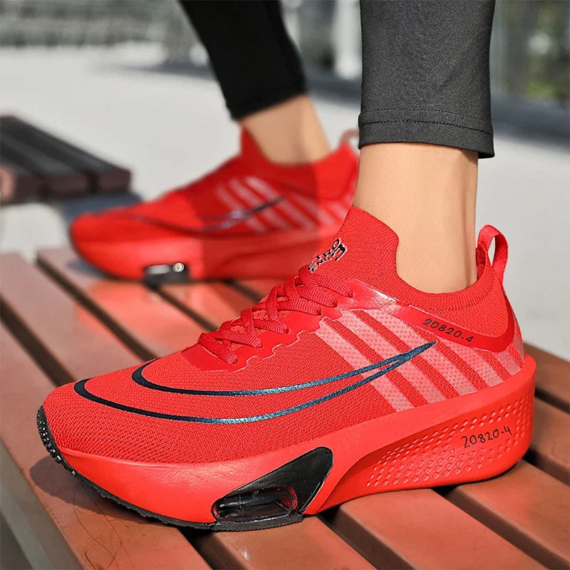 Air Cushion Men‘s Running Shoes Women Original Marathon Outdoor Jogging Mesh Breathable Sneakers Men Comfy Sports Training Shoes