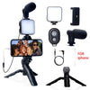 NEW Tripod Mini Microphone Starter Vlog kit for TikTok Live Stream Video YouTube Smartphone Vlogging Kit for iPhone Android with