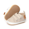 Classic Fashion Baby Casual Sneakers Vintage PU Leather 4 Colours Kids Baby Soft Rubber Sole Slip Resistant Infant Crib Shoes