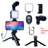 NEW Tripod Mini Microphone Starter Vlog kit for TikTok Live Stream Video YouTube Smartphone Vlogging Kit for iPhone Android with