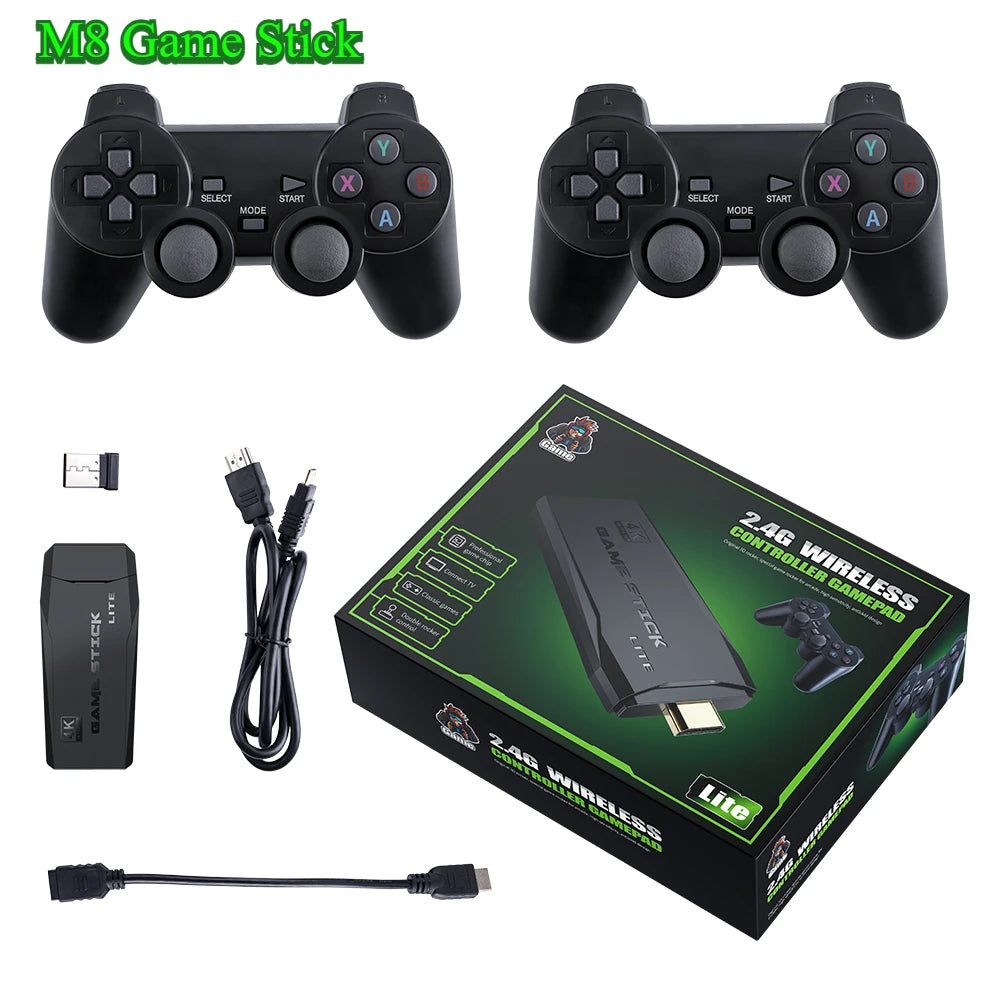 Console 64G Built-in 20000 Games Retro handheld Game Console Wireless Controller Game Player