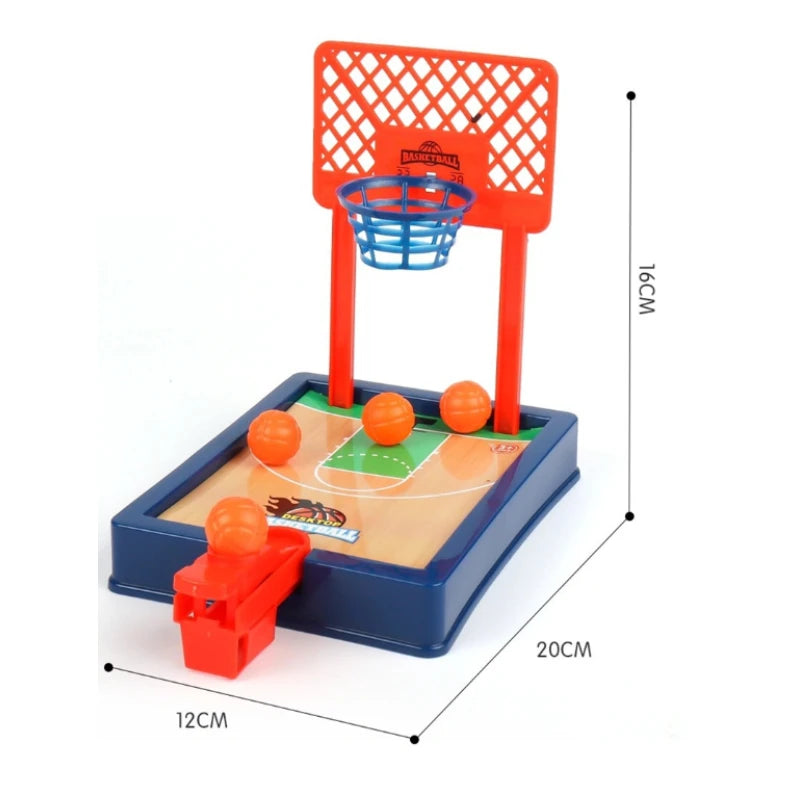 Desktop Board Game Basketball Hoop Finger Shooting Set Mini Machine Party Table Interactive Sport 2 Players Games Ball Toys